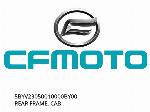 CADRU SPATE, CABINA - 5BYV23050010000BY00 - CFMOTO