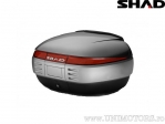 Caja trasera de capacidad SH50 plateada - Shad