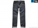 Calças de motocicleta / casual PMJ Jeans CIT16 City Denim Raw (azul escuro) - PM Jeans