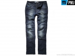 Calças de motocicleta / casual PMJ Jeans Vegm13 Vegas Denim Dark (azul escuro) - PM Jeans