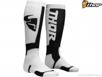 Calcetines de Enduro/Cross MX (Blanco/Negro) - Thor