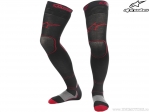 Calze lunghe Enduro/Cross - MX (Nero/Rosso) - Alpinestars