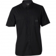 Camisa de manga curta casual Redplate Flexair [Preto]: Tamanho - S