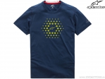 Camiseta casual Burst Ride Dry Tee (azul-marinho) - Alpinestars