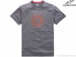 Camiseta casual Burst Ride Dry Tee (carvão) - Alpinestars