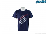 Camiseta Casual de Mujer (Talla S) - Azul Marino - Polini