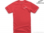 Camiseta casual Neu Angeless Tee (vermelha/branca) - Alpinestars