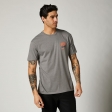 Camiseta casual Pushin Dirt SS Premium [Cinza]: Tamanho - M