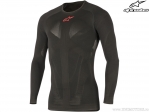 Camiseta de moto Tech Top (negro/rojo) - Alpinestars