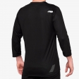 Camiseta MTB Airmatic de manga 3/4 negra: Talla - XL