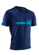 Camiseta MTB DBX 1.0 com zíper azul-marinho: Tamanho - M