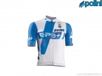 Camiseta MTB E-P3+ (Talla M) - Blanco/Azul - Polini