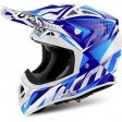 Capacete Aviator 2.2 Flash azul brilhante: Tamanho - XL