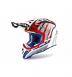 Capacete Aviator 2.3 Glow vermelho cromado: Tamanho - XL