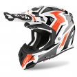 CAPACETE AVIATOR ACE SWOOP LARANJA BRILHANTE: Tamanho - L