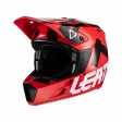 Capacete de motocicleta 3.5 JR V22 vermelho: Tamanho - M