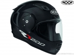 Capacete de motocicleta Roof RO200 Carbon Fullcarbon Glossy (carbono brilhante)