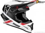 Capacete enduro / cross Sector Split (branco fosco / preto fosco) - Thor