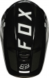 CAPACETE FOX V1 REVN, ECE [PRETO/BRANCO]: Tamanho - M