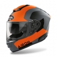 Capacete integral - AIROH GP 550 S RUSH LARANJA FLUO MATT: Tamanho - M