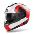 Capacete integral - AIROH ST.501 DOCK VERMELHO BRILHANTE: Tamanho - XL