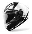 Capacete integral (full-face) Valor Marshall branco brilhante: Tamanho - XS