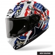 Capacete integral (full-face) Valor Uncle Sam mat: Tamanho - XS