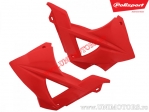 Carénage de radiateur rouge - Gas Gas EC 125 ('10-'12) / EC 200 / EC 250 2T / EC 300 / EC 300 Racing / Replica ('10-'11) - Poli