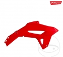 Carénage de radiateur rouge Polisport - Honda CRF 450 R (2021) - JM