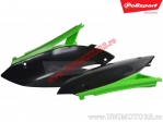 Carénage latéral noir - vert - Kawasaki KX 250 F 4T ('09-'12) / KX 450 F ('09-'11) - Polisport