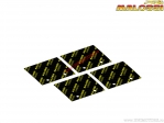 Carbon fiber plates VL18 - thickness 0.30mm (45°) - Malossi