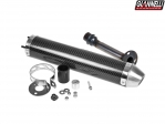 Carbon final exhaust - Giannelli Enduro 2-stroke - Husqvarna WRE 125 ('09-'10)