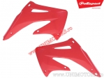 Carenado de radiador rojo - Honda CRF 450 R ('02-'04) - Polisport