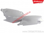 Carenados laterales blancos - Kawasaki KX 125 / KX 250 ('03-'08) - Polisport