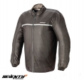 Casaco de chuva impermeável para motociclistas masculinos, modelo Seventy SD-A3, cor: preto