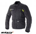 Casaco de motocicleta masculino Touring Seventy verão/inverno modelo SD-JT41 cor: preto/amarelo fluorescente - Preto/amarelo fl