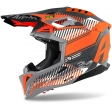 Casco Airoh Aviator 3 Wave arancione cromato 2021: Taglia - L