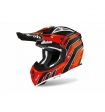 Casco Aviator Ace Art Naranja Brillante: Tamaño - L