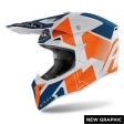 Casco enduro/cross MX Airoh - WRAAP RAZE ORANGE MATT: Taglia - XL