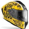 Casco integral Spark Rock'N'Roll brillante: Talla - XL