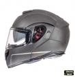 Casco integrale modulare per motociclette MT Atom SV, finitura titanio opaco, pronto per Pinlock - Titanio opaco, XL (61/62cm)