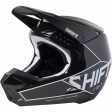 Casco MX Shift offroad - WHITE LABEL BLISS [BLK/WHT]: Taglia - XL