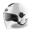 Casque jet (ouvert) Helios blanc brillant: Taille - MC