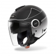 Casque jet (ouvert) Helios Map noir mat: Taille - MC