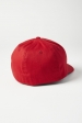 Casquette décontractée Fox Emblem Flexfit [Rouge]: Taille - S