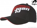 Casquette décontractée Furygan Lap Black-Red (noir-rouge) - Furygan