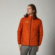 Casual motorjas Howell Puffy [Oranje]: Maat - L