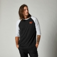 Casual Original Speed 3/4 Sleeve Raglan Shirt [Black]: Size - L