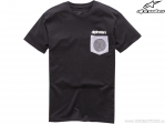 Casual Pocket Spiral Tee (Black) - Alpinestars