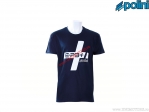 Casual T-Shirt E-P3+ (size L) - navy blue - Polini